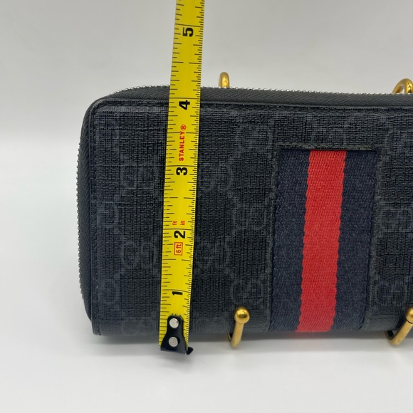 Gucci PVC Leather Sherryline Long Zippy Wallet - Picture 10 of 11